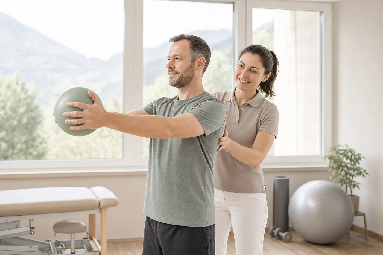 Aktive Bewegungstherapie mit Pezzi-Ball